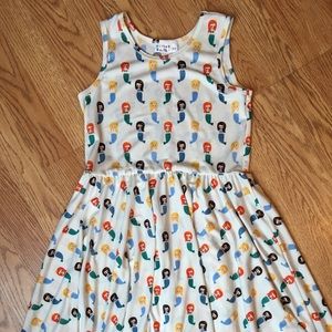 Dot Dot Smile Mermaid Tank Dress Sz 8/10